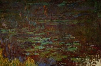 Claude Oscar Monet : Sunset, right half